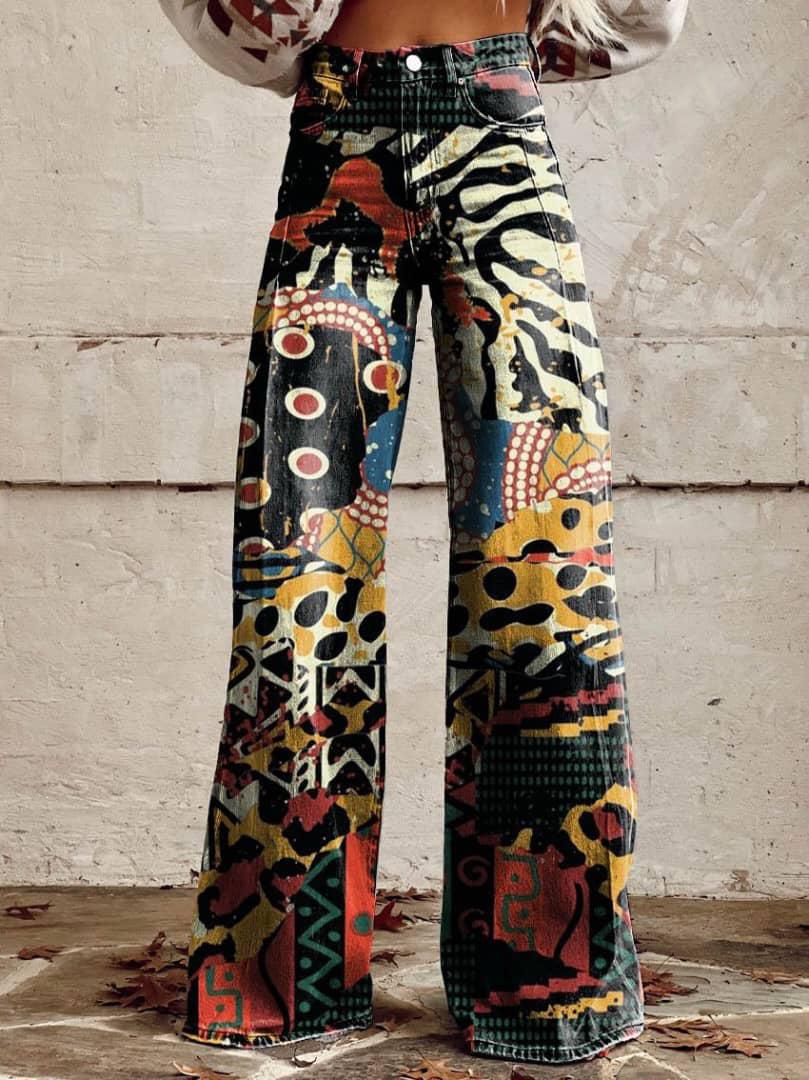 Diechy Anderson Prints Denim Long Woman’s Pants