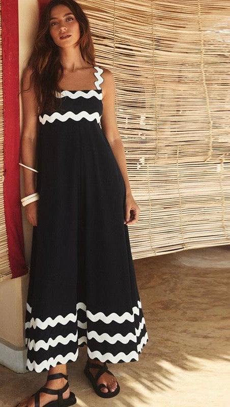 Candela Straps Maxi Dress