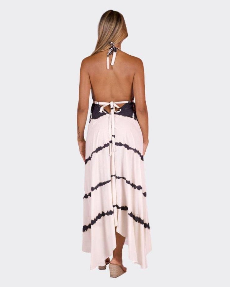 Grace Open Back Tie-Dye Maxi Dress