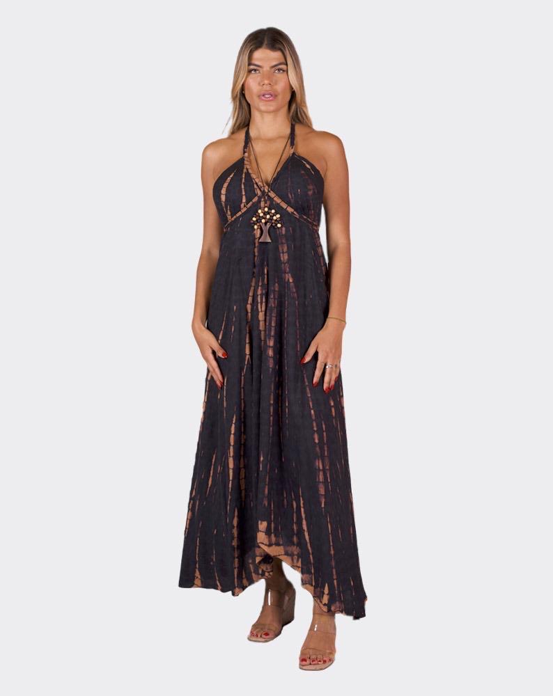 Grace Open Back Tie-Dye Maxi Dress