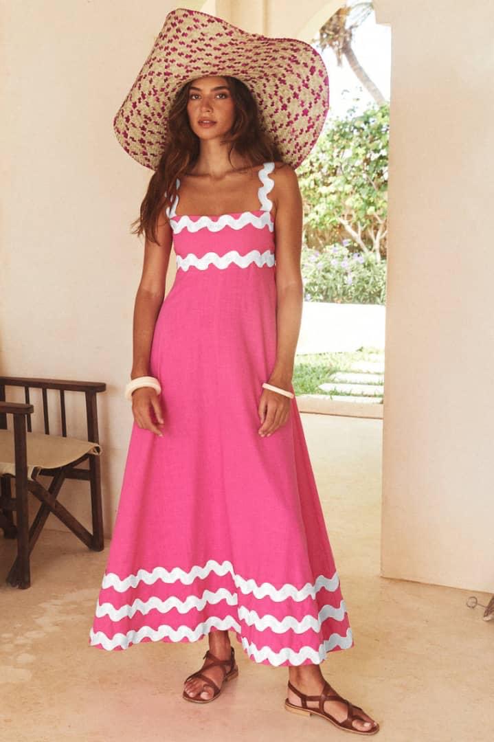 Candela Straps Maxi Dress