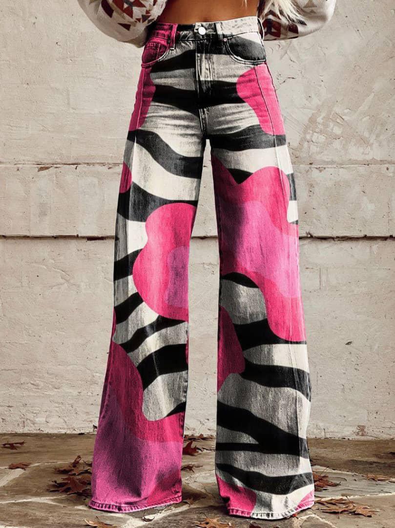Diechy Anderson Prints Denim Long Woman’s Pants