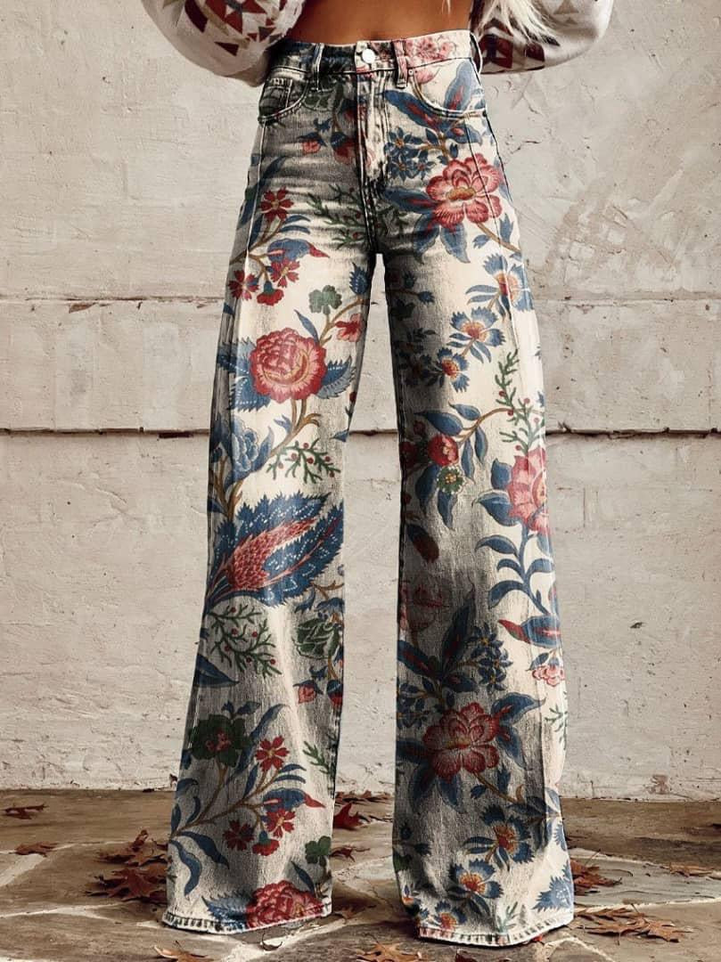 Diechy Anderson Prints Denim Long Woman’s Pants