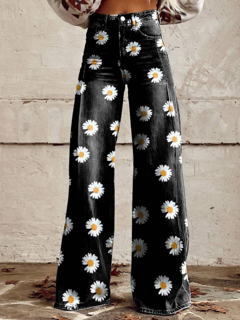 Diechy Anderson Prints Denim Long Woman’s Pants