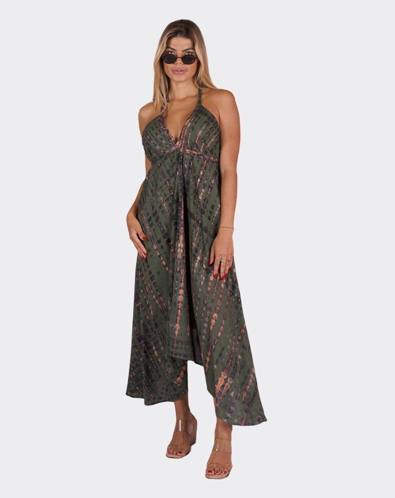 Grace Open Back Tie-Dye Maxi Dress