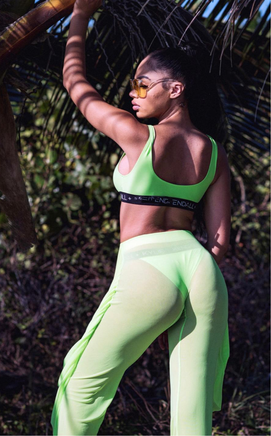 Thalia Mesh Coverup Pant