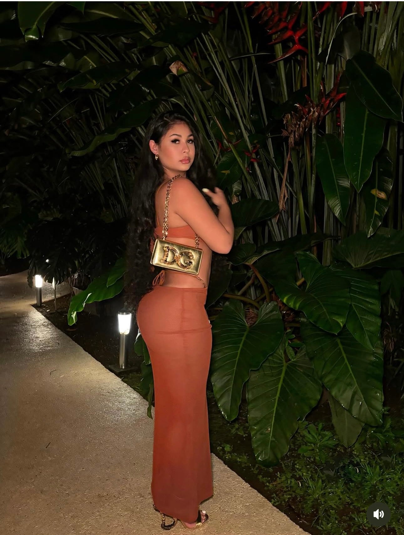 Tiana sexy skirt set