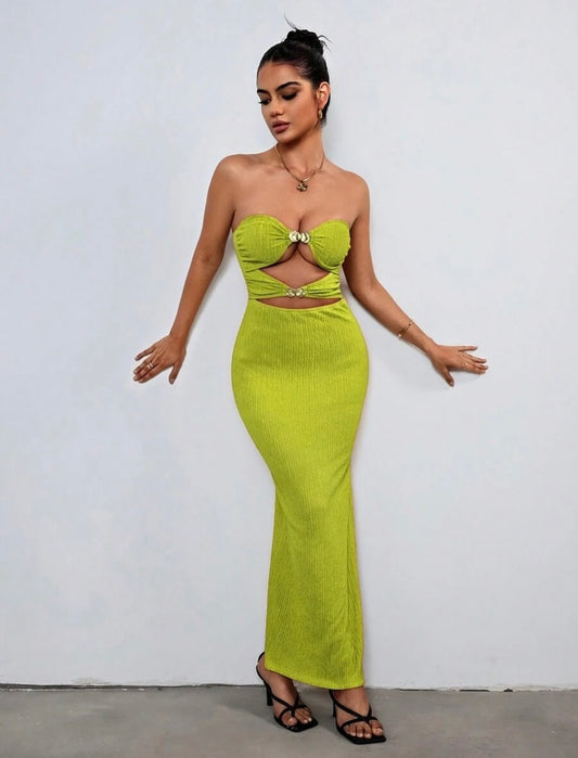 Haleiwa detail Maxi dress