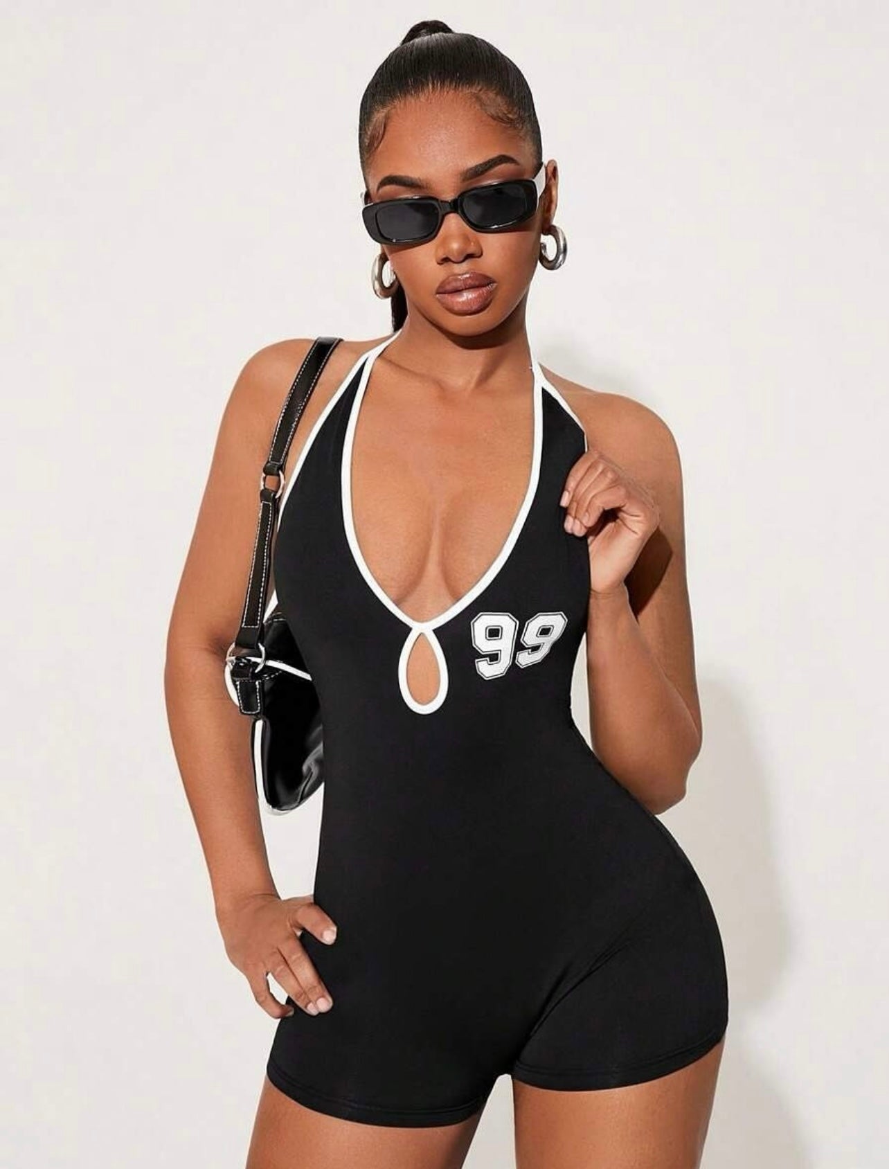 May open back halter jumpsuit 99