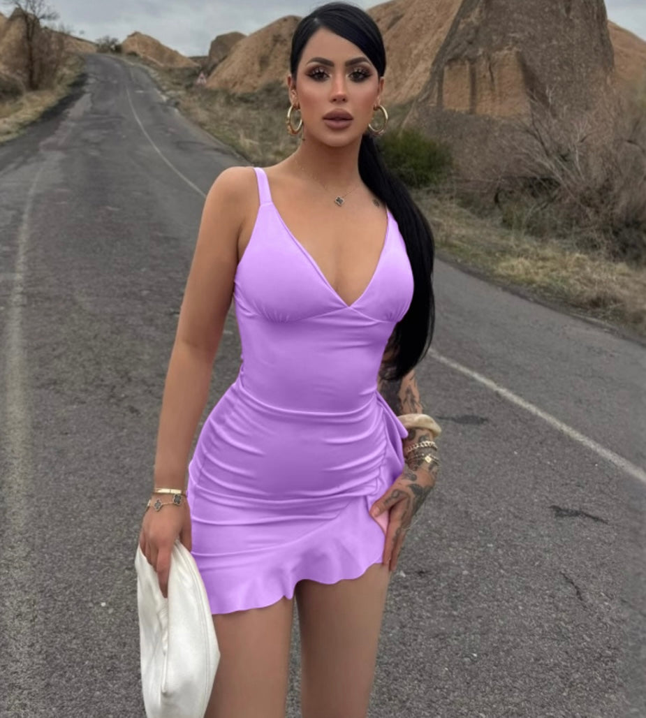 Debora sexy mini dress