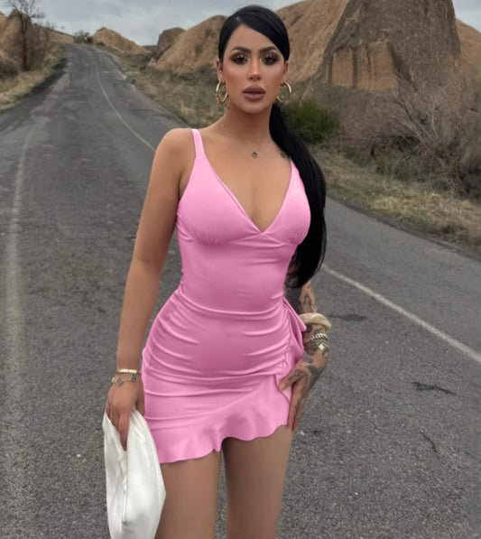 Debora sexy mini dress