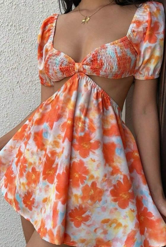 UCVOGUE mini spring dress