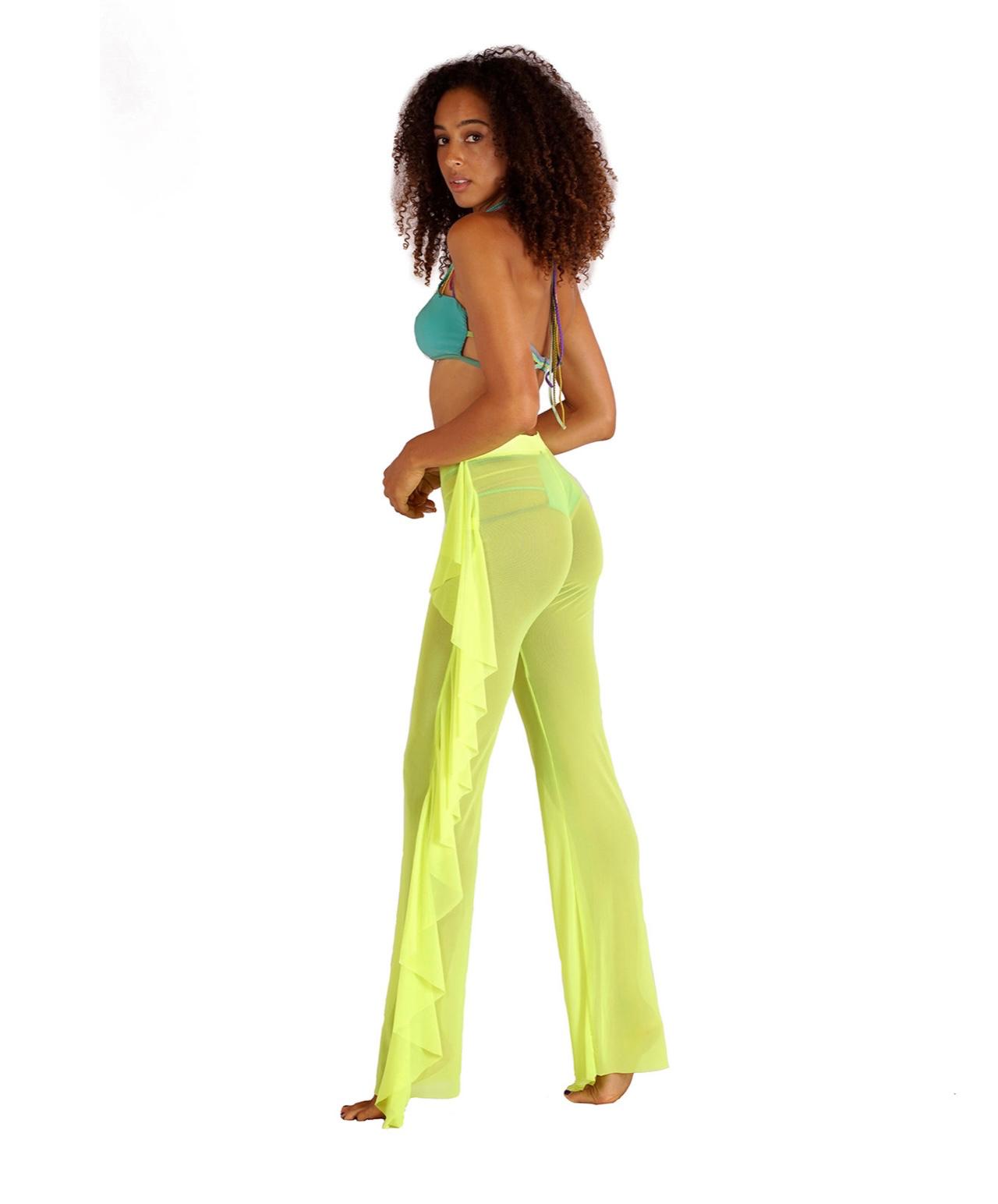 Thalia Mesh Coverup Pant