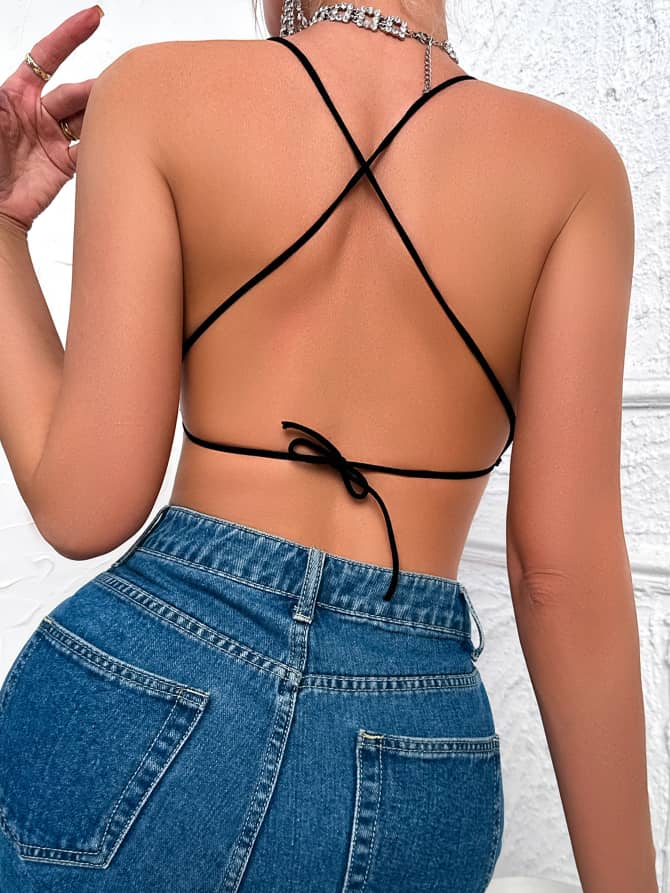 Stay silver with the sexy swimsuit