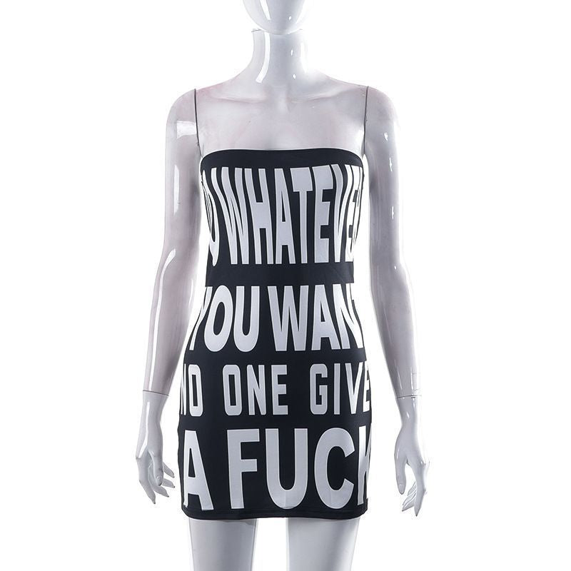 Luna detail front mini sexy dress