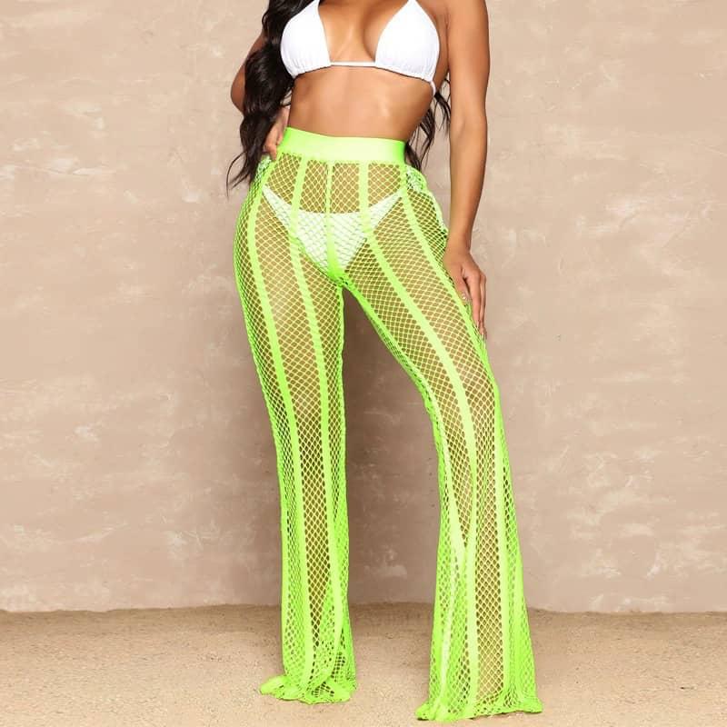 Summer fishnet sexy pants