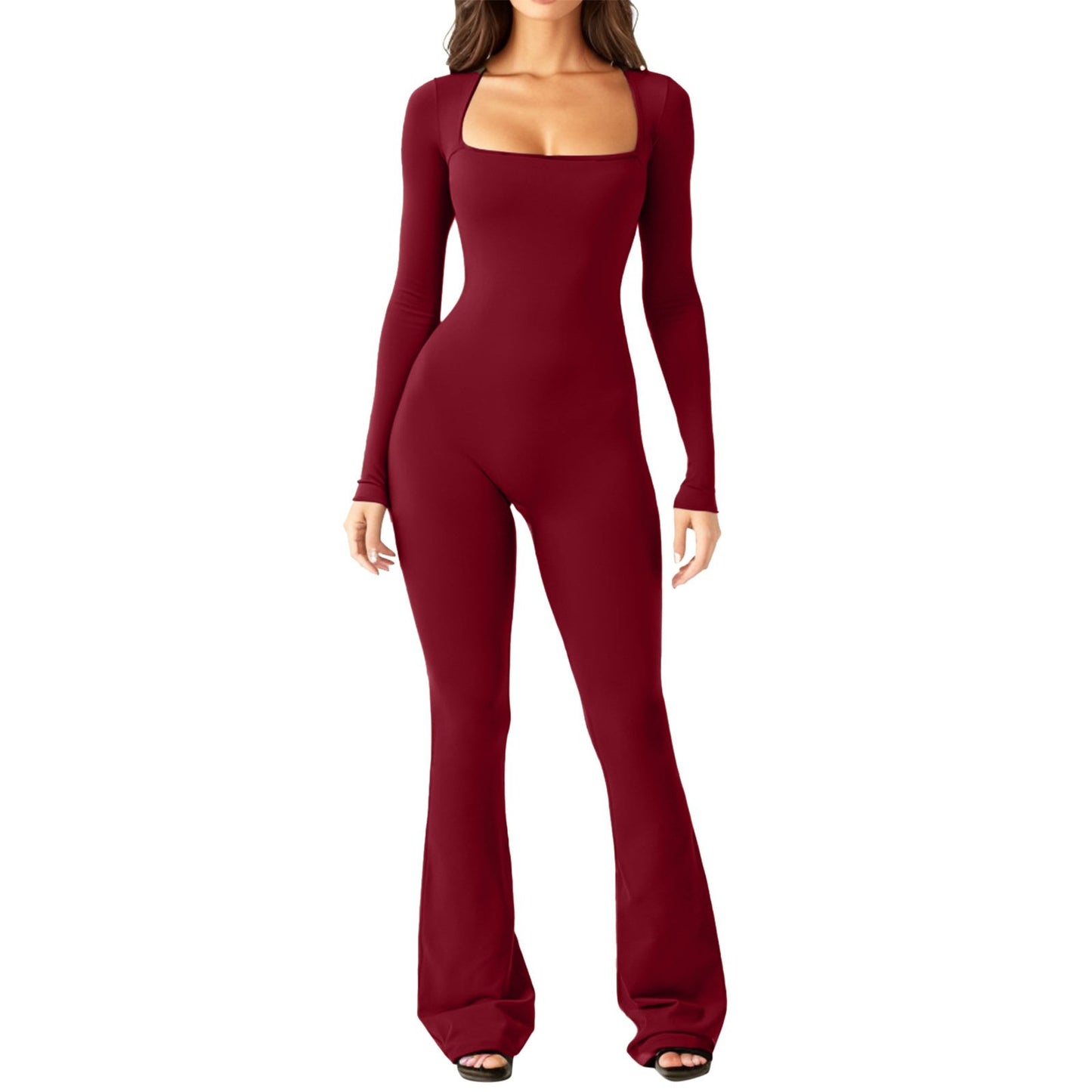 High Elasticity Wide Leg Pants