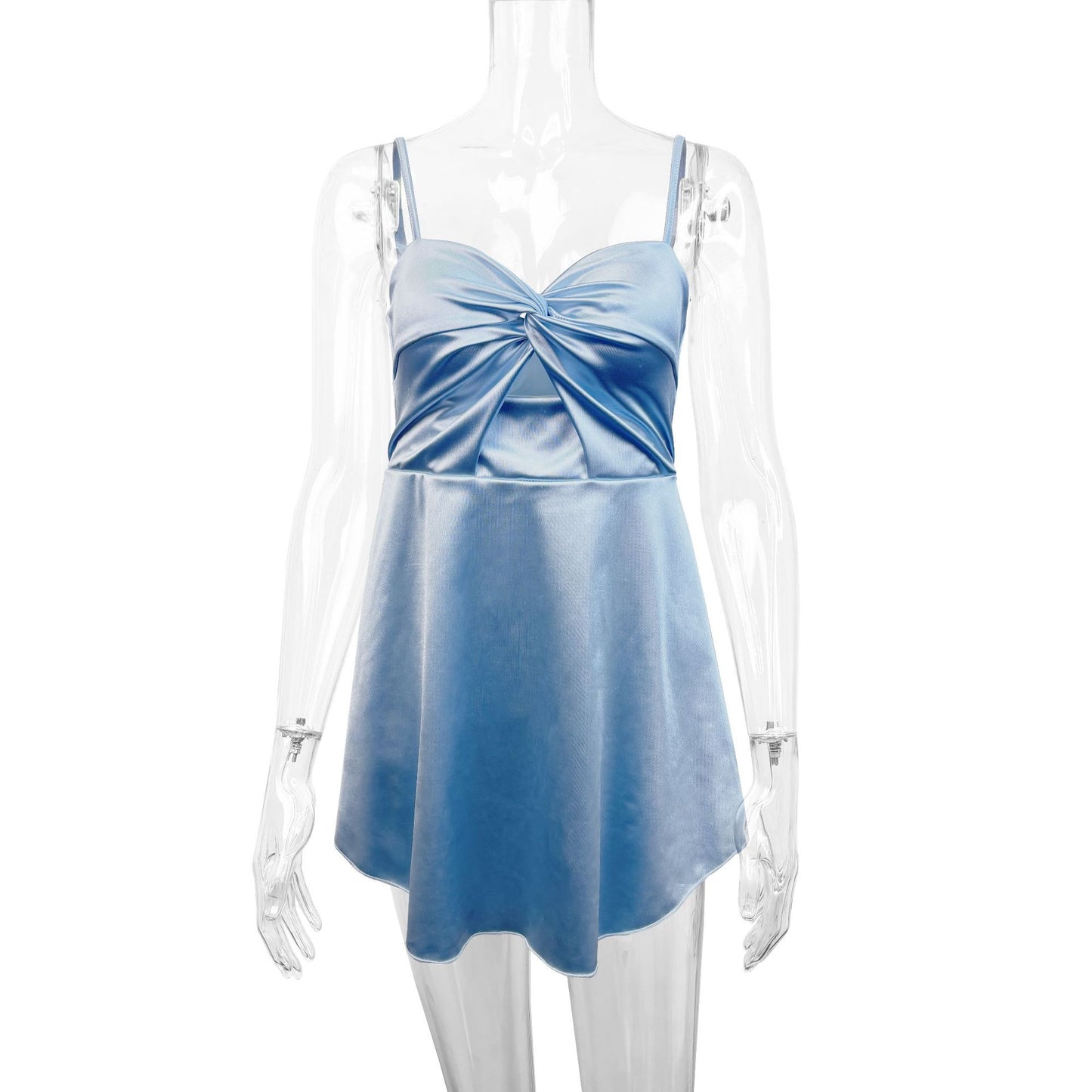 Bianca Saten short dress