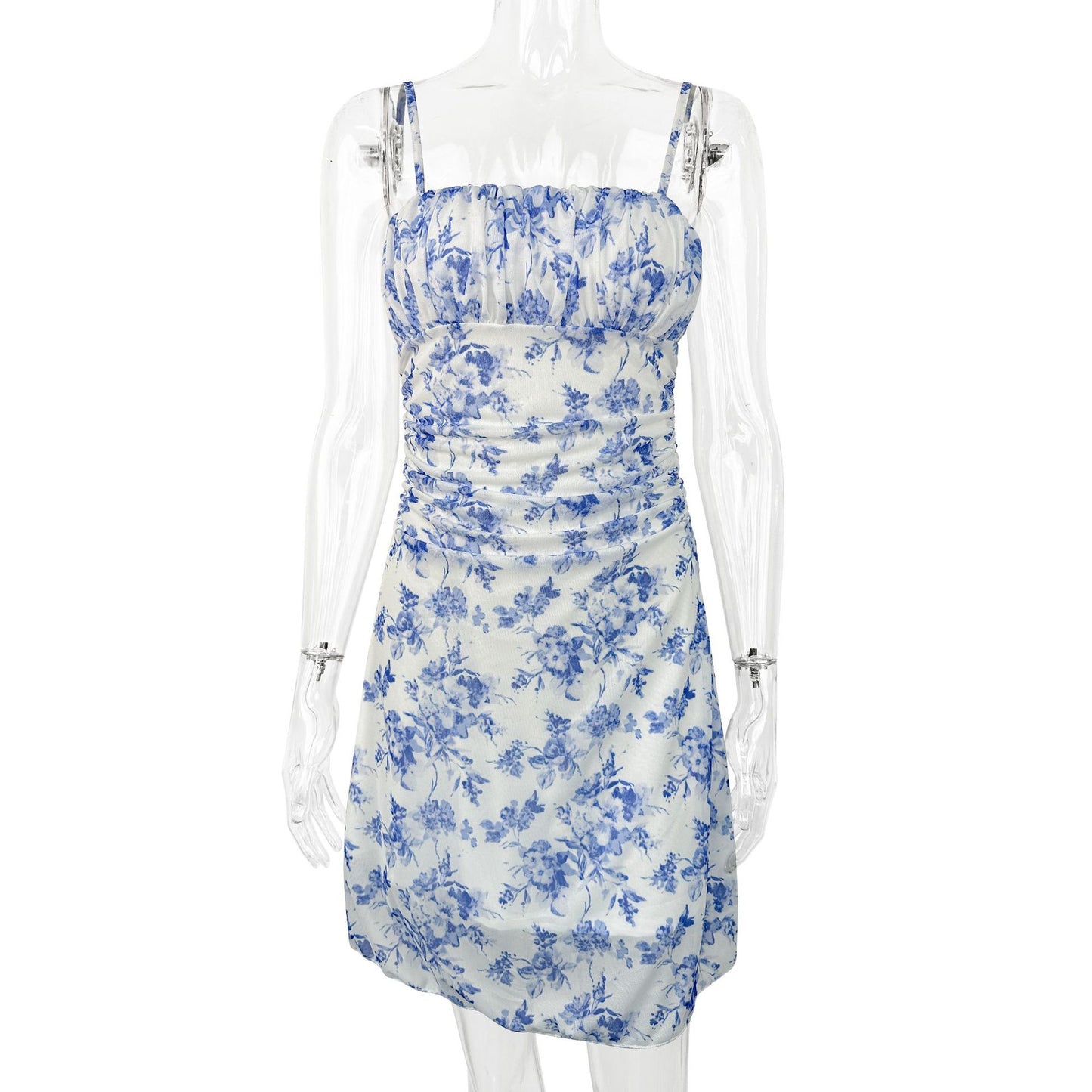 Seaside floral camisole dress