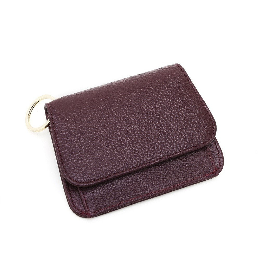 Wallet With Zipper And Multiple Pockets