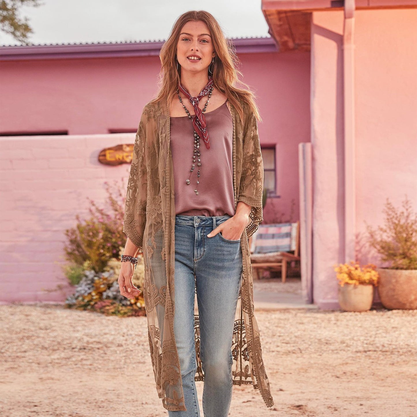 Embroidered Sunscreen Cardigan