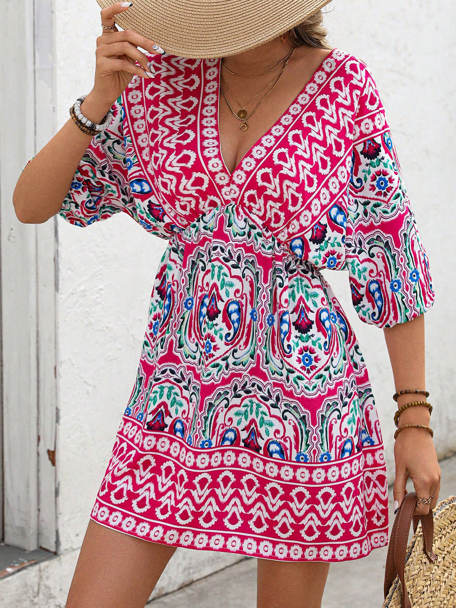 Bohemian style dress