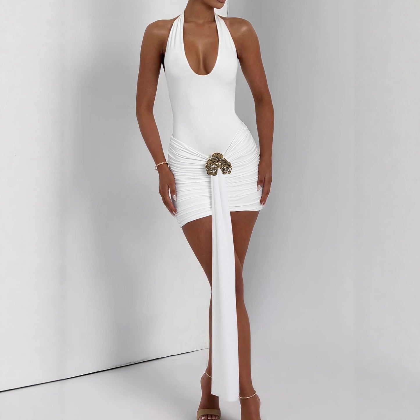 Sleeveless Strap Dress
