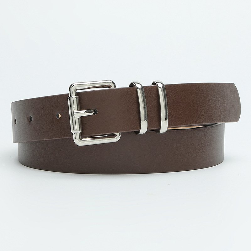 Jeans Casual Pants High End Belt Woman