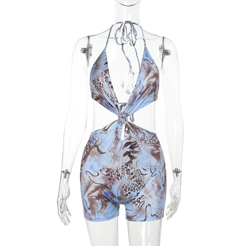 Hot girl camisole jumpsuit