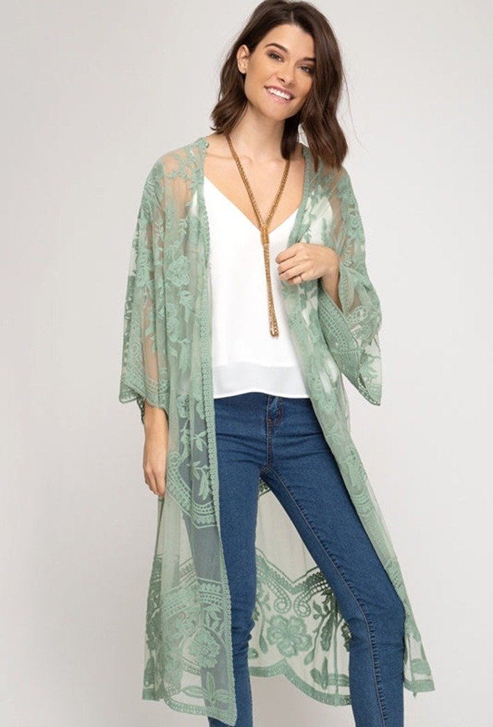 Embroidered Sunscreen Cardigan