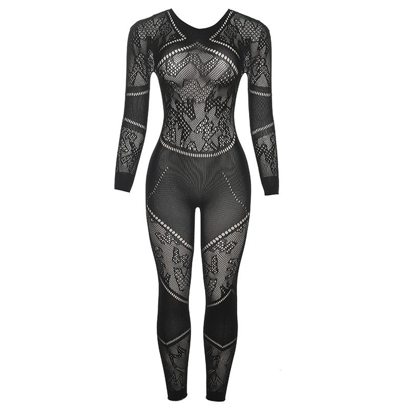 Jumpsuit With Transparencies