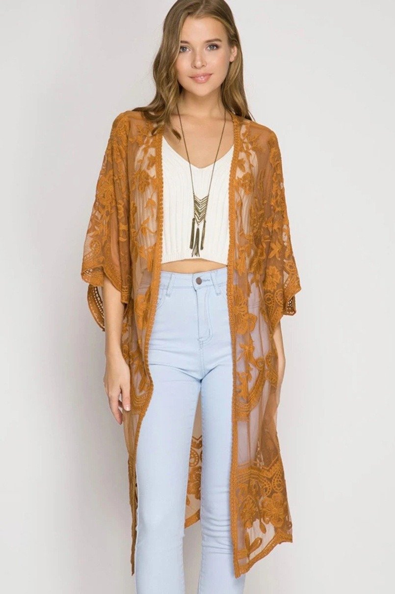 Embroidered Sunscreen Cardigan