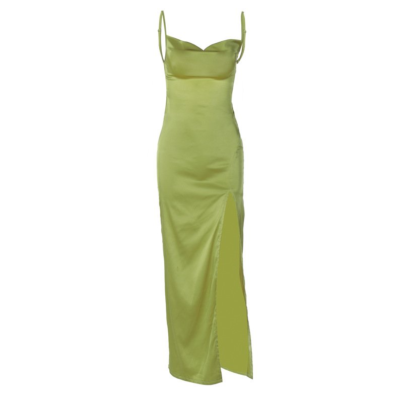 Grace Satin Long Dress