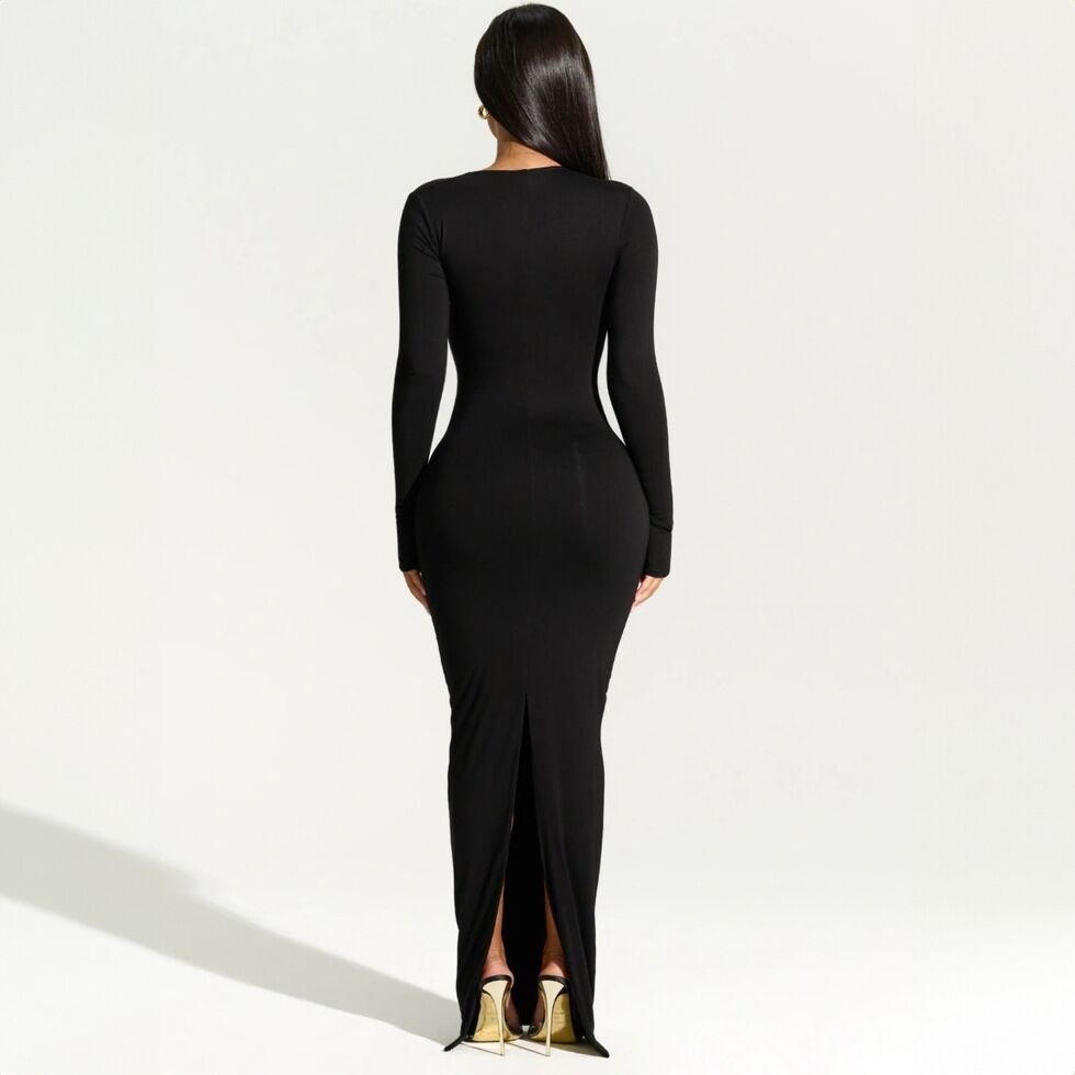 Fina Crossover Long Dress