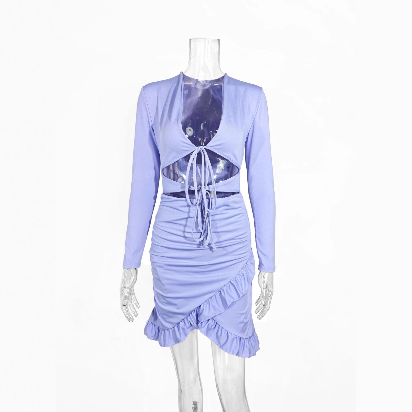 Slimming strap dress