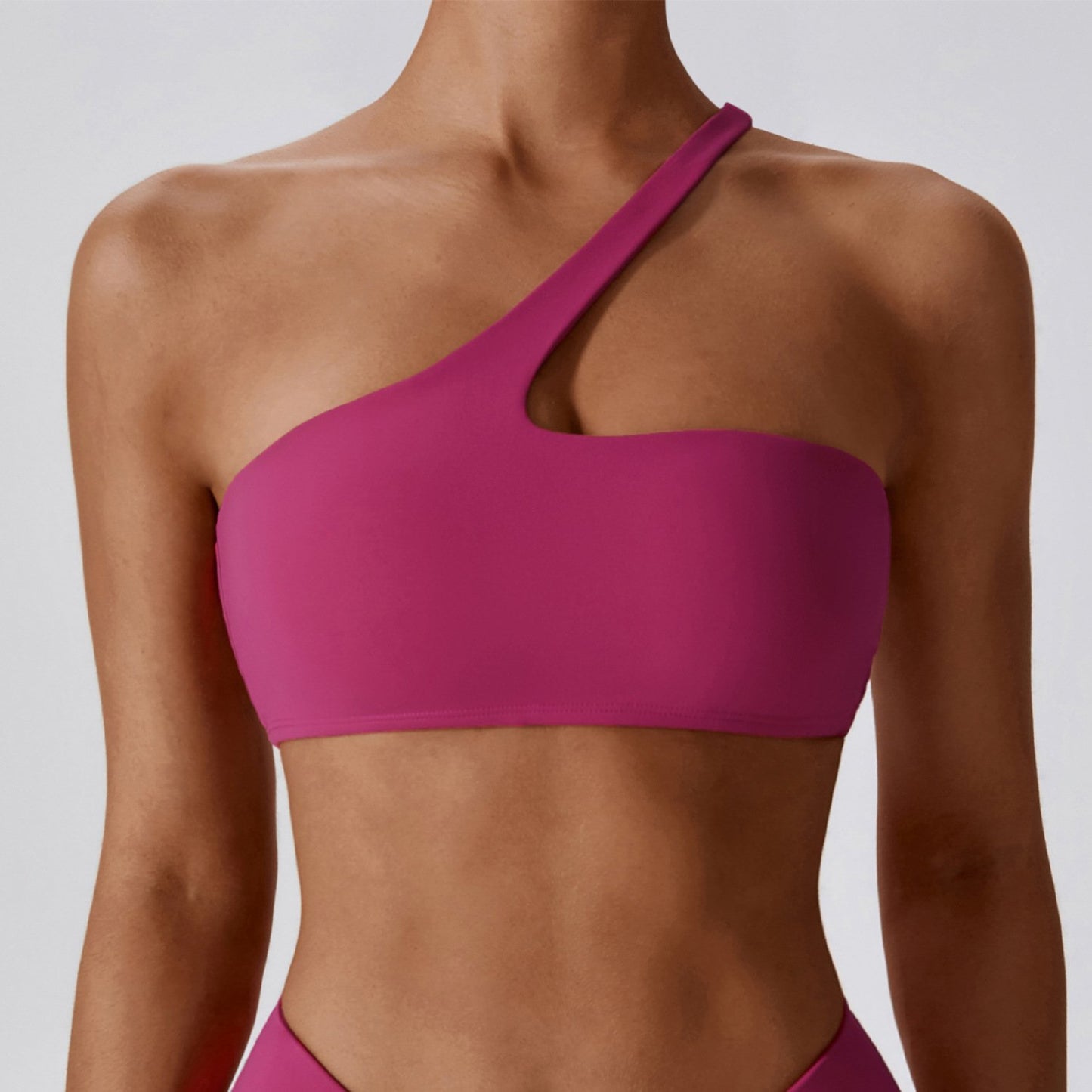 Sports Bra With Cross Tape