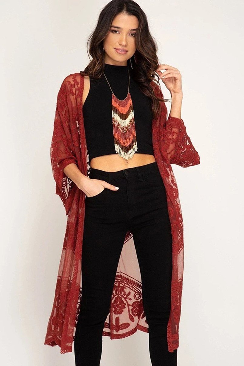 Embroidered Sunscreen Cardigan