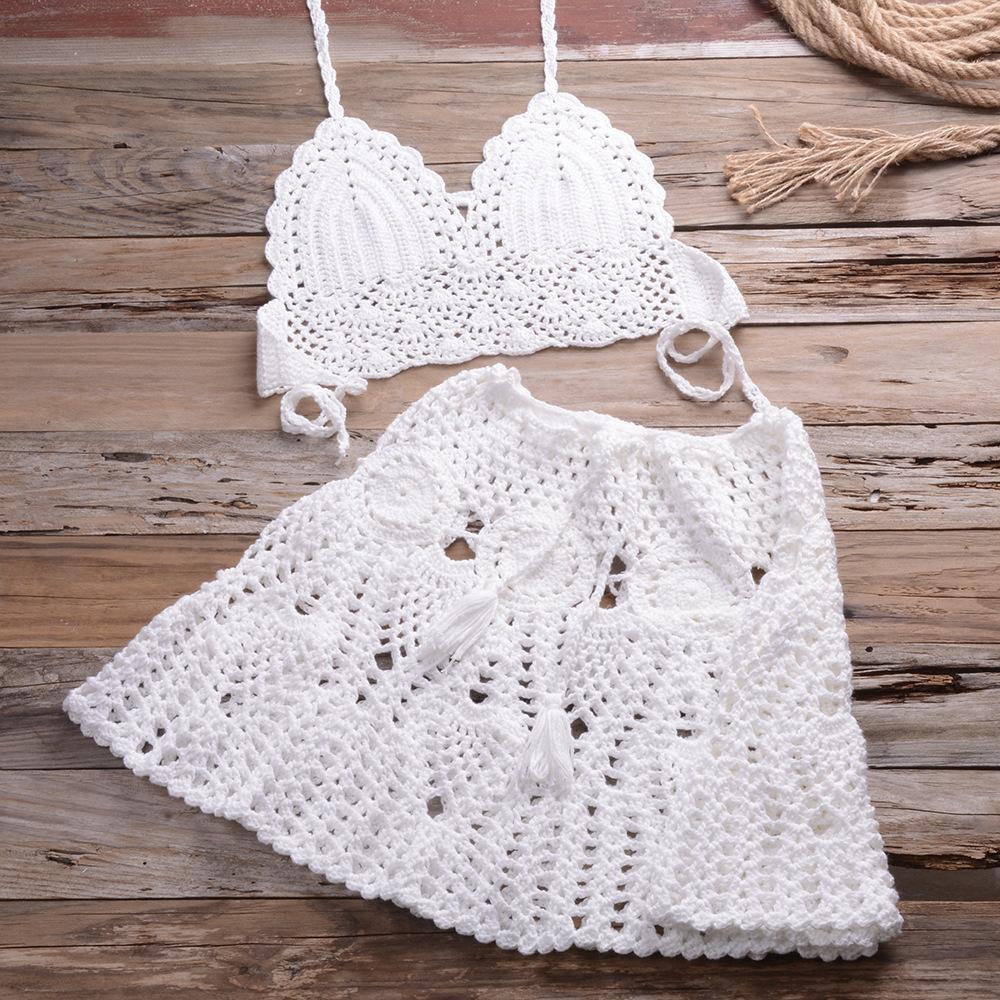 Sabrina Crochet Skirt Set