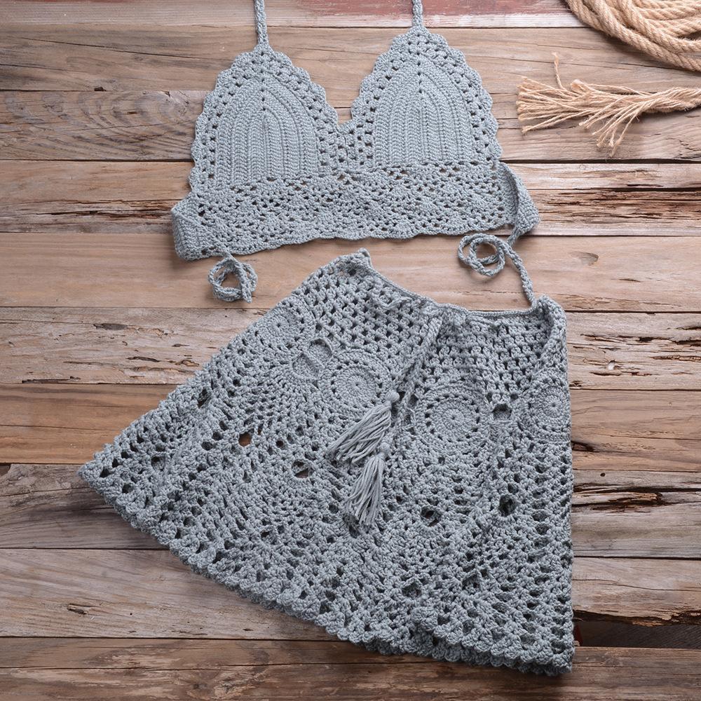 Sabrina Crochet Skirt Set
