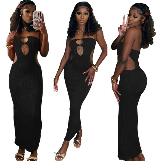 Charlotte Open Back Maxi Dress