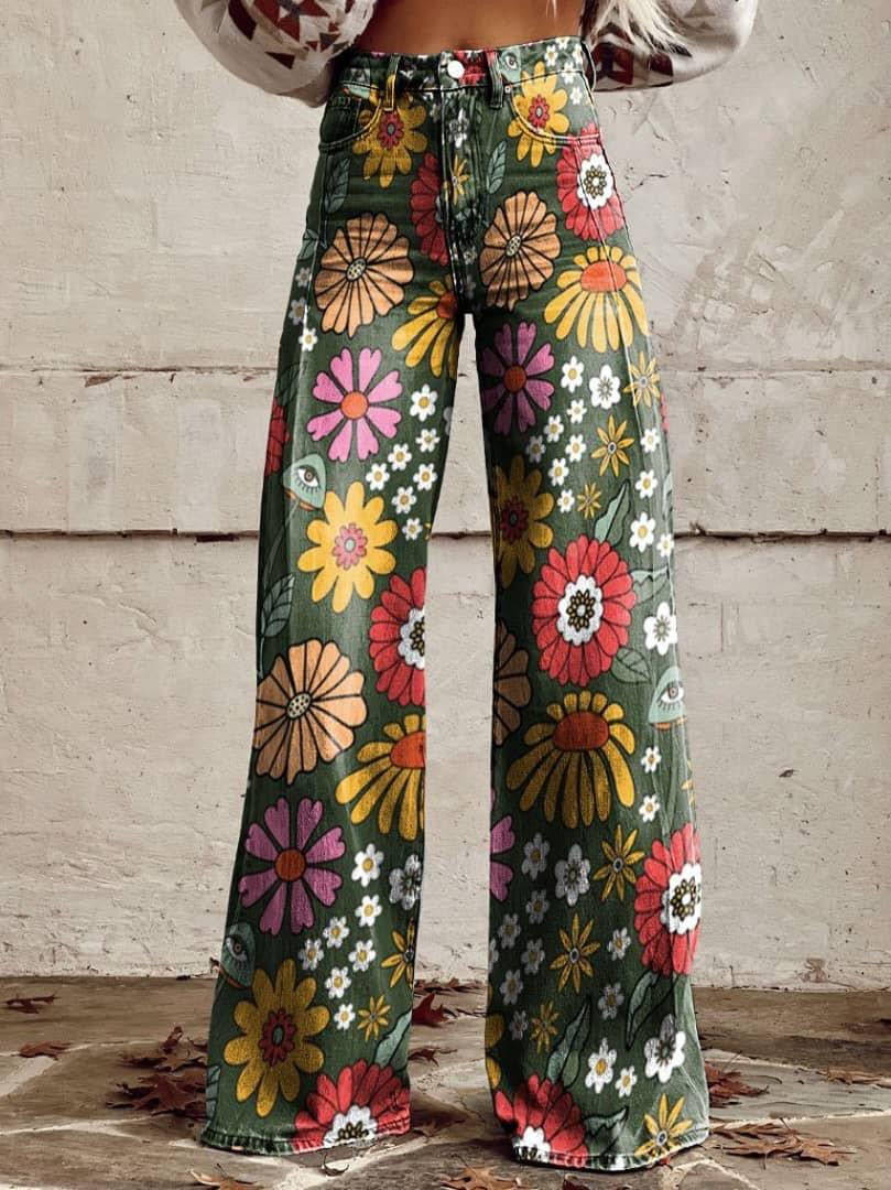Diechy Anderson Prints Denim Long Woman’s Pants