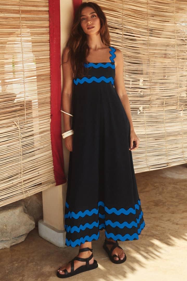 Candela Straps Maxi Dress