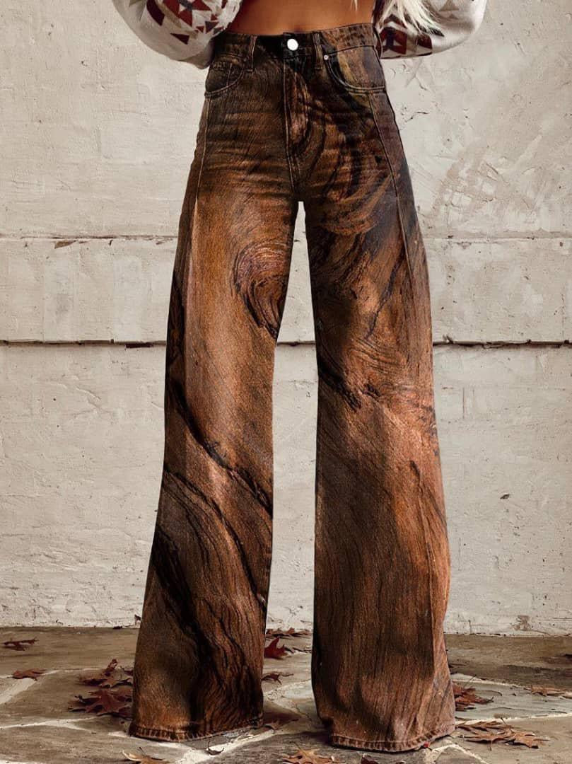Diechy Anderson Prints Denim Long Woman’s Pants