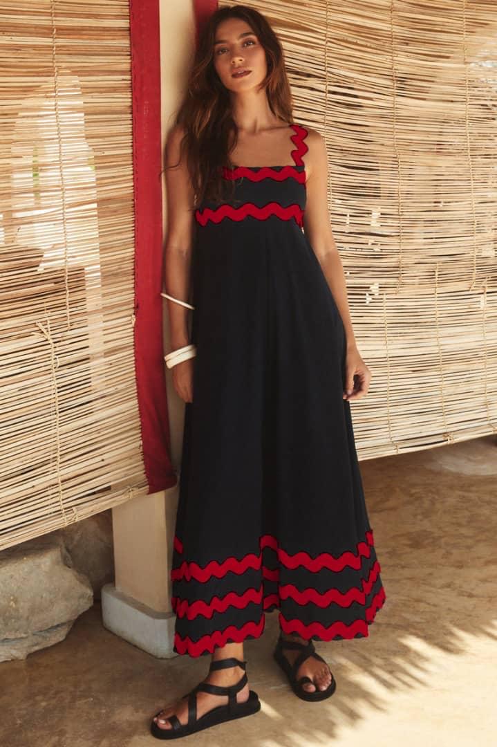 Candela Straps Maxi Dress