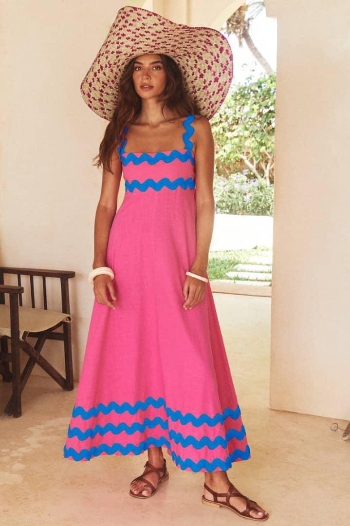 Candela Straps Maxi Dress