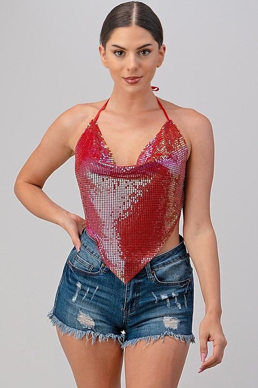 Dream Night Out Halter Top