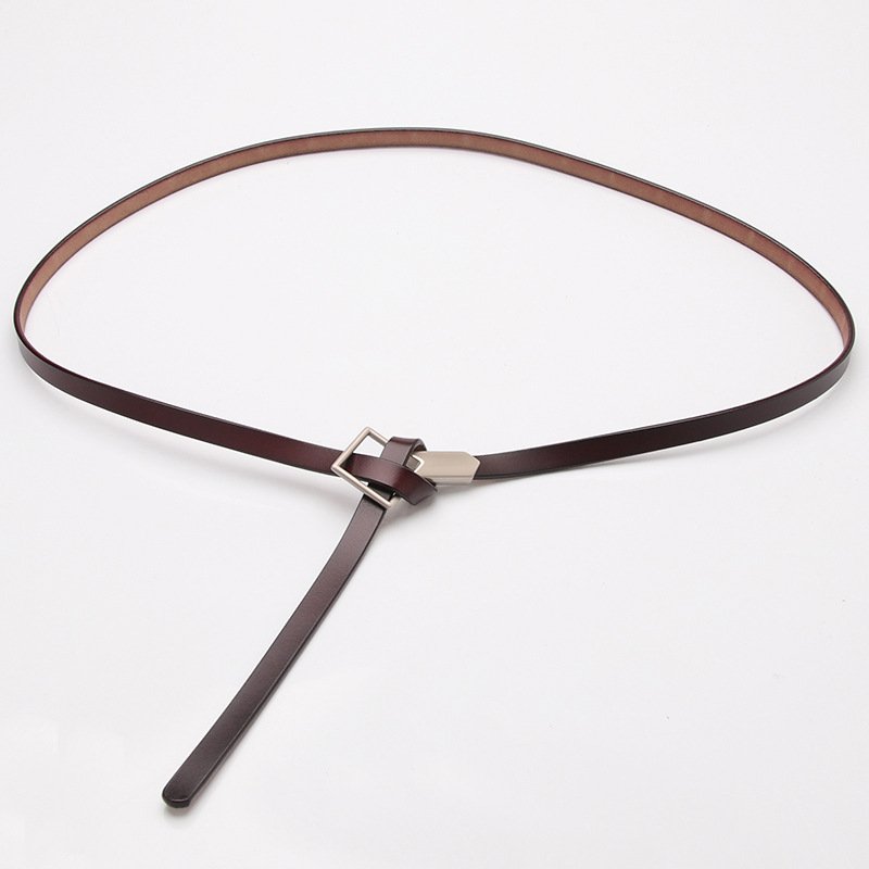 Elegant Thin Dress Belt