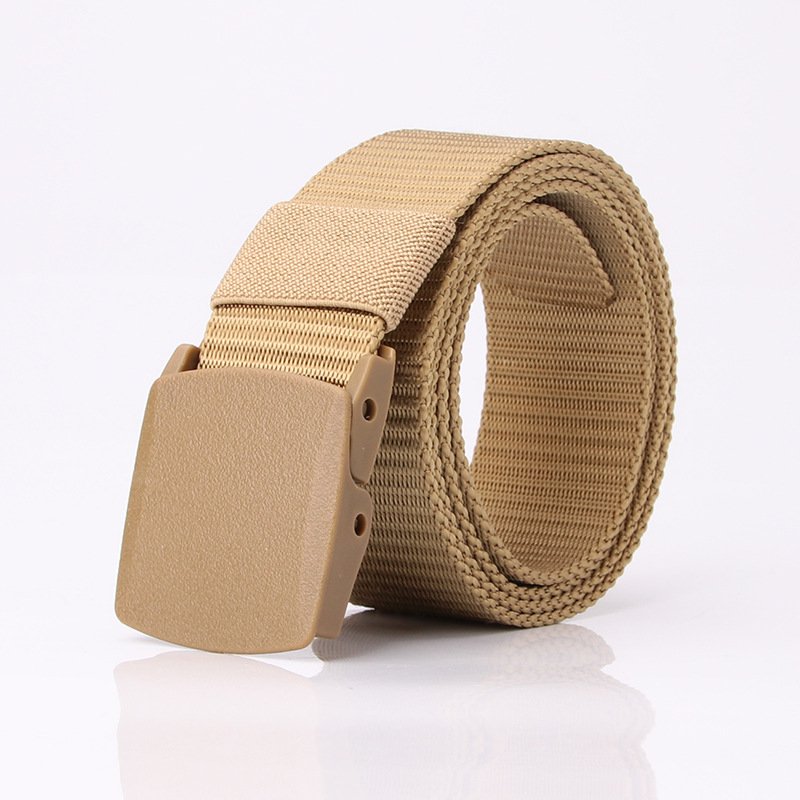 Canvas Belts for Men and Women Military Automatic Buckle