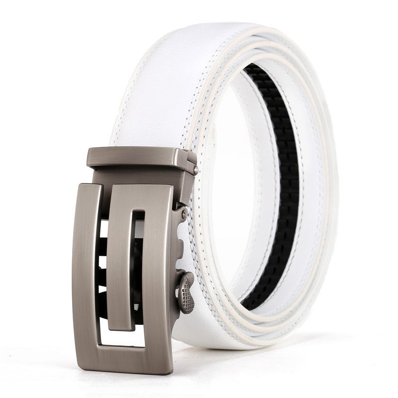 Leather Belt For Men Automatic Belt For Youth Business