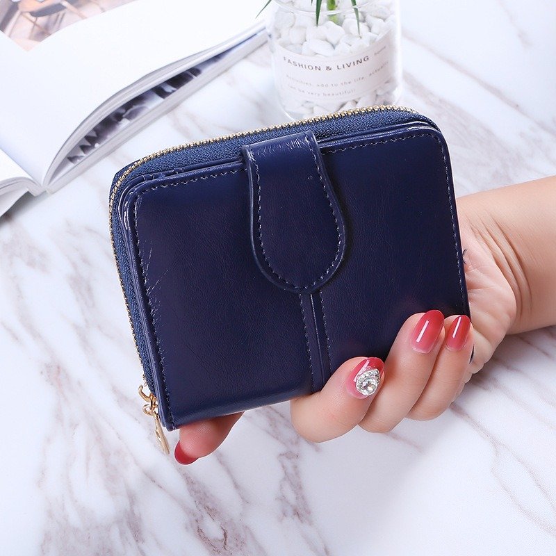 Retro Zipper Wallet